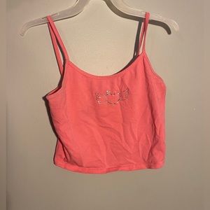 Bedazzled teens tank top